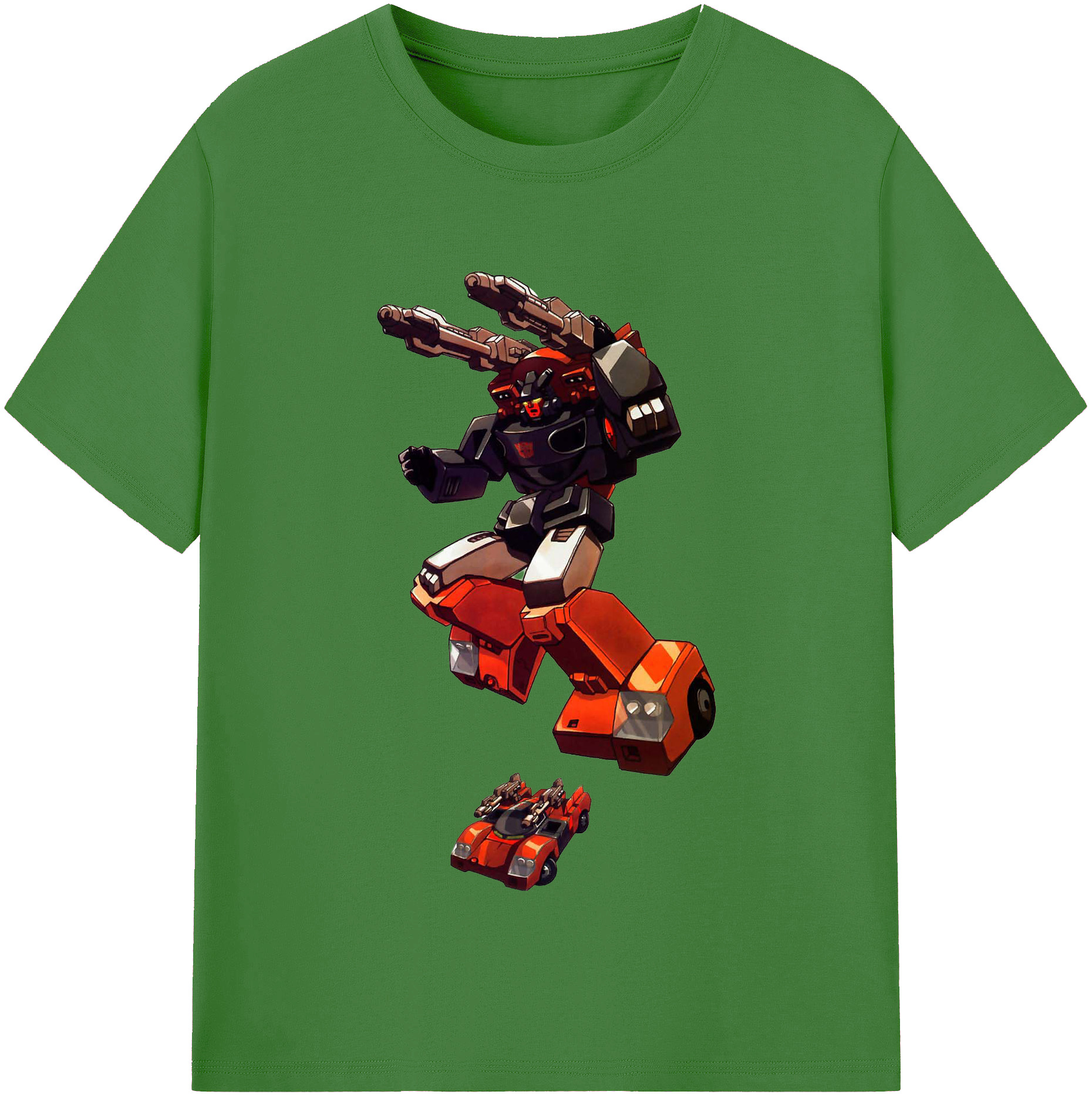 （画像用）  レディースカジュアルプリントTシャツ（綿100％）